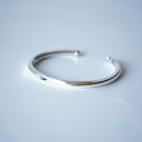 MEXICAN JEWELRY - TAXCO SILVER BANGLE 925 "twist"