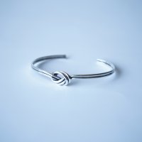 MEXICAN JEWELRY - TAXCO SILVER BANGLE 925 "knot"