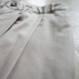 STILL BY HAND - SUMMER WOOL WIDE PANTS [PT08241] Taupe