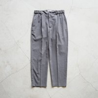 STILL BY HAND - PRESSED RELAX PANTS Grey