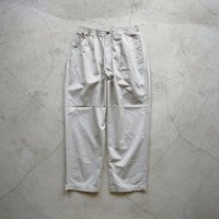【 Size 46のみ 】 STILL BY HAND - SILK MIXED 1TUCK PANTS Taupe
