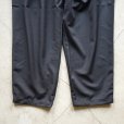 STILL BY HAND - WOOL MIXED RELAX PANTS [PT01242] Charcoal