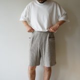  [size Lのみ]  JACKMAN - RIB SHORTS Oatmeal