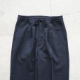 [Lady's]STILL BY HAND WM - ポリエステルイージーパンツ [PT01241WM] Black Navy