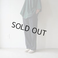 【women's】STILL BY HAND WM - ポリエステルイージーパンツ Black Navy