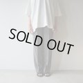 【women's】STILL BY HAND WM - ポリエステルイージーパンツ Grey