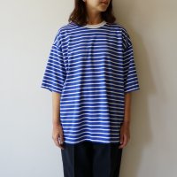 ●40%OFF●【size 48のみ】STILL BY HAND - BORDER T-SHIRT Blue