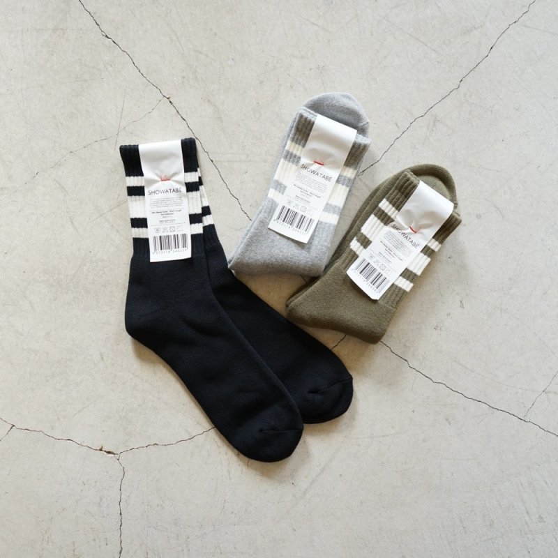 SHOWATABE - 80's SKATER SOCKS (SHORT LENGTH)