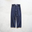 STILL BY HAND - 5POCKET DENIM PANTS [DN0193] Navy