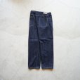 STILL BY HAND - 5POCKET DENIM PANTS [DN0193] Navy