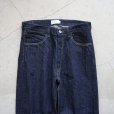 STILL BY HAND - 5POCKET DENIM PANTS [DN0193] Navy