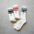 decka-Quality socks-by BRÚ NA BÓINNE - 80's SKATER SOCKS "Embroidery"