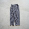 STILL BY HAND - ERASTICATED EASY SLACKS [PT03243] Slate Grey