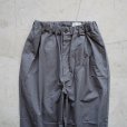 STILL BY HAND - ERASTICATED EASY SLACKS [PT03243] Slate Grey