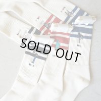 decka-Quality socks-by BRÚ NA BÓINNE - 80's SKATER SOCKS "Embroidery"