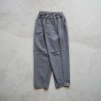 STILL BY HAND - ERASTICATED EASY SLACKS [PT03243] Slate Grey