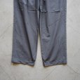 STILL BY HAND - ERASTICATED EASY SLACKS [PT03243] Slate Grey