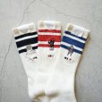 decka-Quality socks-by BRÚ NA BÓINNE - 80's SKATER SOCKS "Embroidery"