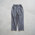 STILL BY HAND - ERASTICATED EASY SLACKS [PT03243] Slate Grey