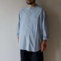 [size 2のみ]  ironari - ショセイシャツ Blue