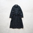 STILL BY HAND WM - SILK NEP TWILL COAT [CO02243WM] Black