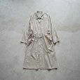 STILL BY HAND WM - SILK NEP TWILL COAT [CO02243WM] Light Beige