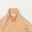 STILL BY HAND - NYLON PULLOVER JACKET [BL07243] Pale Orange