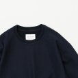 STILL BY HAND - MERCERISED COTTON SWEATSHIRT [CS09243] Dark Navy