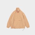 STILL BY HAND - NYLON PULLOVER JACKET [BL07243] Pale Orange