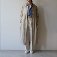 【Lady's】STILL BY HAND WM - SILK NEP TWILL COAT Light Beige