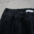 [Lady's] STILL BY HAND WM - CORDUROY PANTS [PT01243WM] Black