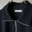 [Lady's] STILL BY HAND WM - HALF ZIP CUTSEW [CS03243WM] Black Navy