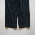 [Lady's] STILL BY HAND WM - CORDUROY PANTS [PT01243WM] Black