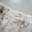 [Lady's] STILL BY HAND WM - CORDUROY PANTS [PT01243WM] Ecru