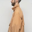 STILL BY HAND - NYLON PULLOVER JACKET [BL07243] Pale Orange