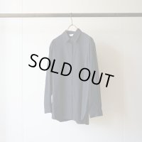 [Lady's] STILL BY HAND WM - REGULAR COLLAR SHIRT Navy