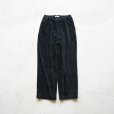 [Lady's] STILL BY HAND WM - CORDUROY PANTS [PT01243WM] Black