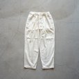 STILL BY HAND - GARMENT DYE CORDUROY PANTS [PT05243] Off White