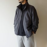 [size50のみ]STILL BY HAND - STAND COLLAR FIELD JACKET Blue Grey