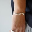 画像22: MEXICAN JEWELRY - TAXCO SILVER BANGLE 925 "curve"