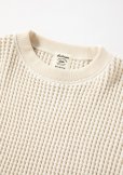 JACKMAN - WAFFLE CREWNECK [JM7479] Ivory