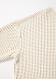 JACKMAN - WAFFLE CREWNECK [JM7479] Ivory