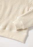 JACKMAN - WAFFLE CREWNECK [JM7479] Ivory