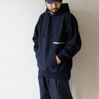 【size S のみ】 EEL Products - CHUCK HOODIE Navy