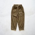 STILL BY HAND - CORDUROY EASY PANTS [PT05234] Olive