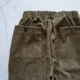 STILL BY HAND - CORDUROY EASY PANTS [PT05234] Olive