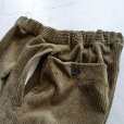 STILL BY HAND - CORDUROY EASY PANTS [PT05234] Olive