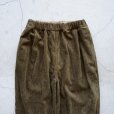 STILL BY HAND - CORDUROY EASY PANTS [PT05234] Olive