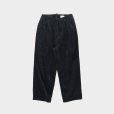 STILL BY HAND - CORDUROY EASY PANTS [PT05244] Dark Navy