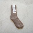 SHOWATABE - WASHABLE WOOL PILE SOCKS [SW-03] Beige